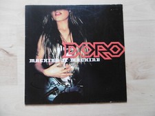 Doro Pesch Autogramm signed LP-Cover "Machine II Machine" Vinyl