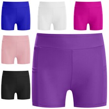 DE Mädchen Kurze Leggings