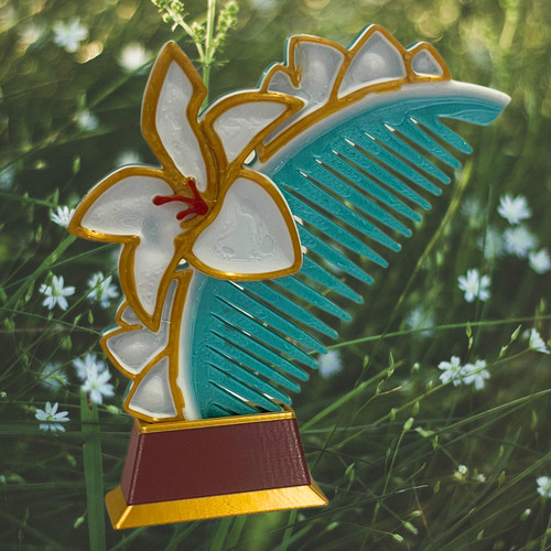 Mulan haarkamm pin - mulan, prinzessin