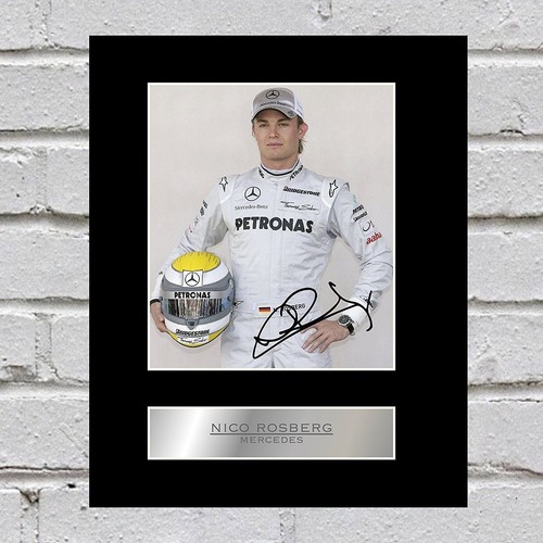 Nico rosberg unterschriebene - nico,