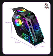 Gaming PC Gehäuse ATX Micro