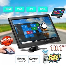 10.1'' Auto Monitor HD Mini TV Computer 1080P LCD CCTV mit HDMI BNC AV VGA 12V