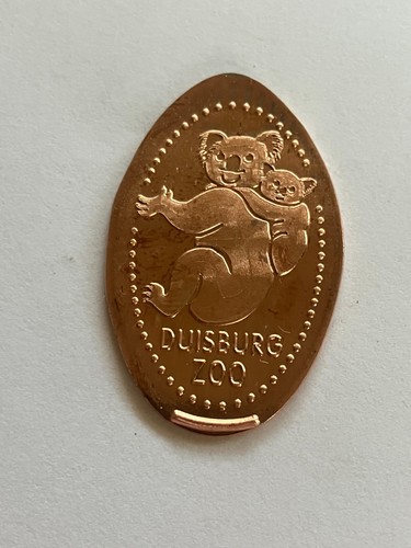 Einzelstück elongated coin - einzelstück,