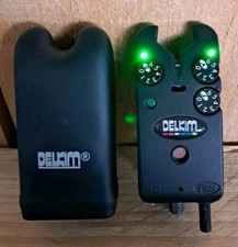 Delkim Tx-i Plus Bissanzeiger GRÜN (EMERALD-GREEN) Karpfen Funk-Bissanzeiger Aal