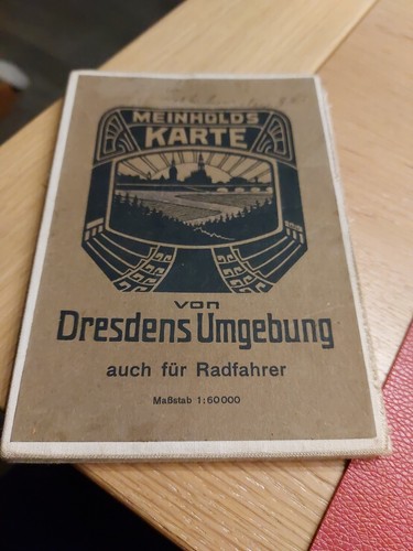 Meinholds karte der dresdens - karte,