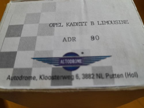 Bausatz opel kadett 43 - opel,