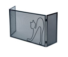 Funkenschutzgitter CAT silber