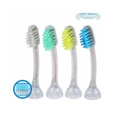 EMAG E4 Aufsteckbürsten Erwachse für die Emmi-dent 6 und Emmi-dental - 4'er Pack