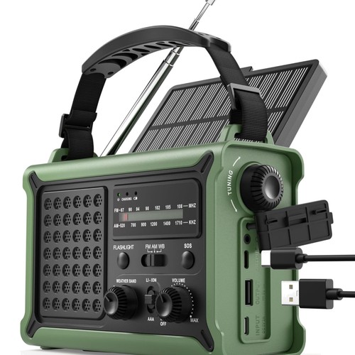 Kurbelradio,12000mAh