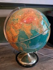 Globus Leuchtglobus Vintage,  Standglobus Weltkugel