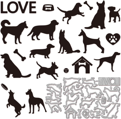 Hunde welpen metall - hunde,