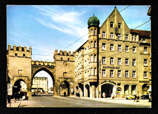 BRD Luftpost-Ansichtskarte TÜBINGEN - Quilmes ARGENTINIEN - 24.10.55 - Mi.190