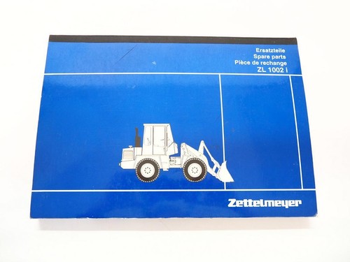 Zettelmeyer zl1002 radlader - zettelmeyer,