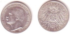 Mark silber münze - silber, ernst