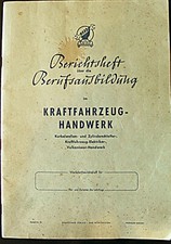 Berichtsheft KFZ Handwerk von