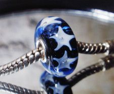 925 Sterling Silber Glas Bead