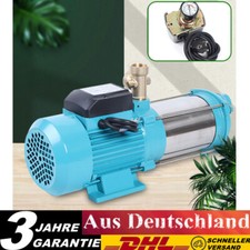 Profi Kreiselpumpe Garten Hauswasserwerk Druckschalter 9,8bar 4000L/H 1300W DE