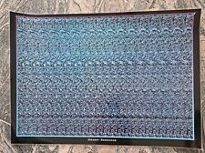 Illusionsbild 3 D Das magische Auge Wolf Mond Bild Wandbild Blau Schwarz 