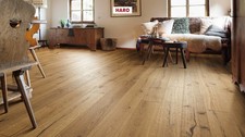 HARO  4000 PARKETT LANDHAUSDIELE EICHE ALABAMA, GEOELT, GEBÜRSTET  CLICK  2.WAHL