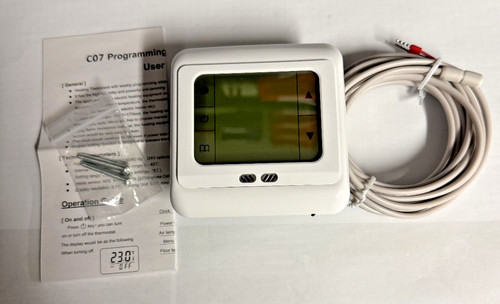 Digitaler raumthermostat - digitaler,