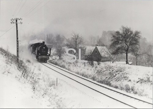 Foto ddr eisenbahn dampflok - eisenbahn,