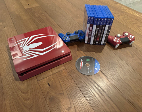 Sony ps4 slim spider man - slim, spider-man
