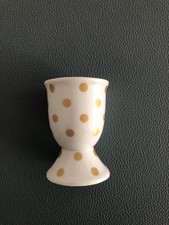 Eierbecher NEU gepunktet weiß