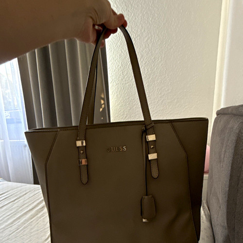Guess damen tragetasche beige - guess,