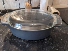  Aluguss-Bräter 5,3 L mit Deckel Auflaufform Aluguss Bräter 40 cm