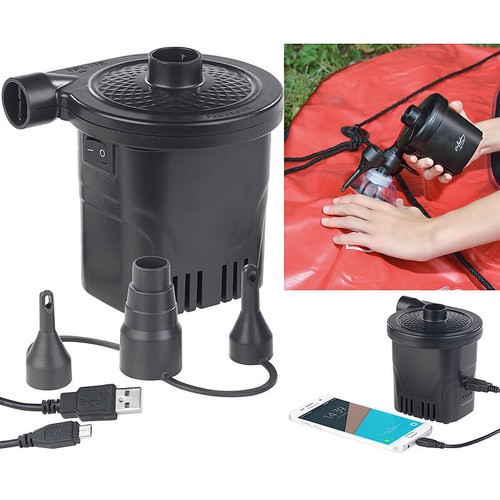 Infactory 2in1 akku luftpumpe - infactory, 2in1-akku-luftpumpe