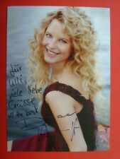 -ö- Diana Amft, Autogrammkarte (mit Widmung)