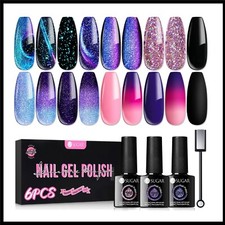 UV Nagellack 6 Flaschen Set -