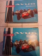 Carrera Avus 30300 Vintage Rennbahn Auto mit Zubehör eine Packung ist Top
