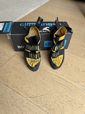 hochwertige Boreal Alpha Velcro Kletter- / Boulderschuhe in Gr. 37 gelb