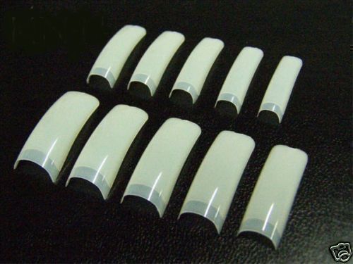 100 profi french tips - 100, natur