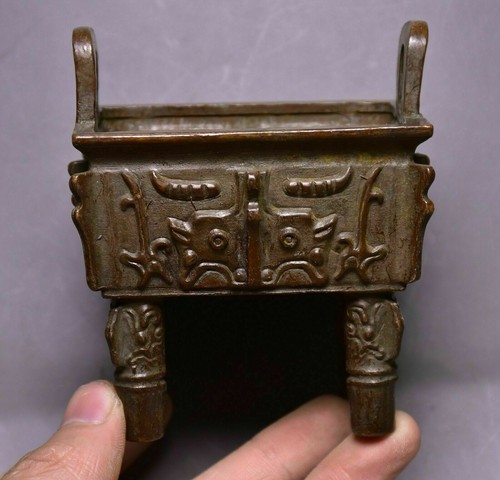 8cm antique china bronze ware - antique,