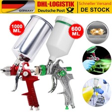 HVLP Lackierpistole Jet MINI Autolack Lackpistole Düsen Spritzpistole Edelstahl