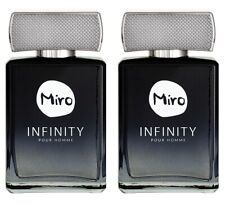 ✅ Miro INFINITY Pour Homme Eau de Parfum Spray Herren EdP Duft NEU OVP  2x 75ml✅