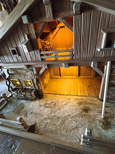Krippenstall aus holz - krippenstall,