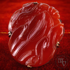 Antike Sterling Silber Brosche