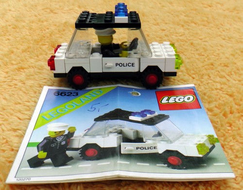 Lego 6623 police car polizei - lego,