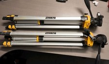 2 STK DeWalt Aluminium Stativ Kugelkopf Universal DE0881T  Baustativ Laserstativ