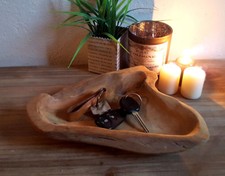 LILIENBURG echte Teakschale Dekoschale Holzschale Teak Schale massiv Holz  