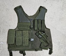 Blackhawk Omega Weste mit Holster oliv Neuwertig Omega Elite Vest