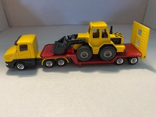 Siku 1610 Tieflader mit Siku Club 0802 Fontlader