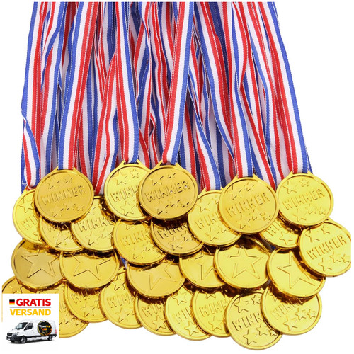 Stück kunststoff medaillen - stück,