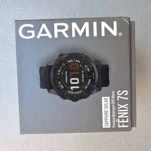 Garmin fenix sapphire solar - garmin, 7s