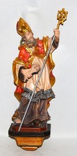 Farbige Holzfigur