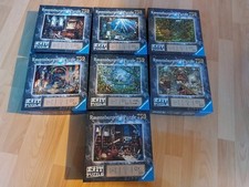 7x Exitpuzzle, Exit Puzzle, Ravensburger, 759 Teile, Escape Puzzle