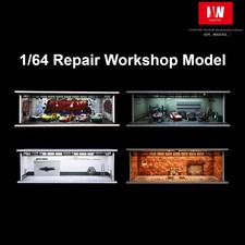Diorama auto garage - 1/64,
